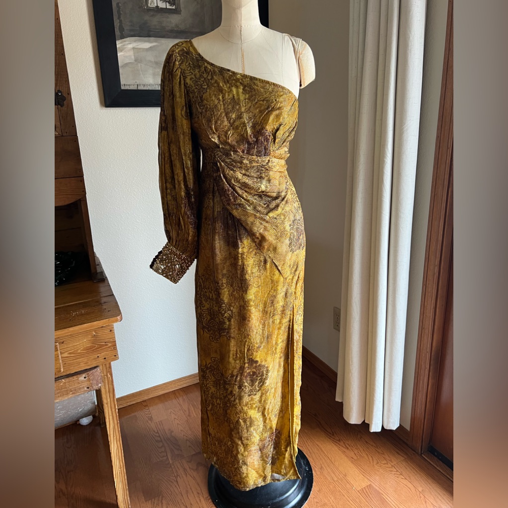 Nirmooha One-Shoulder Shine Dress